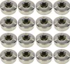 16x Aschenbecher Edelstahl Gastroaschenbecher Produktbild-Vorschau 1