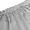 vidaXL Stretch Sofahusse 3-Sitzer Grau Polyester-Jersey Produktbild-Vorschau 5