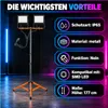 XUDO Baustrahler mit Stativ 2x50W 10000lm 4500K IP65 Produktbild-Vorschau 3