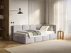Selsey Cloudy – Jugendbett 90x200, Kopfteil rechts, Samt Produktbild-Vorschau 3