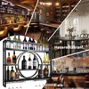 Nowoczesny metalowy regał na wino 3-poziomowy regał na wino Podgląd zdjęcia produktu 5