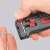 A hand is using a wire stripping tool to strip a wire. Náhľad obrázku produktu