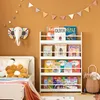 SoBuy Étagère à livres pour enfants Étagère à livres murale Voir les images du produit 4