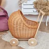 WikliBOX - Poussette de poupée en osier, naturel Dumpy Voir les images du produit 6