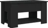 vidaXL Couchtisch Schwarz 79x49x41 cm Holzwerkstoff Produktbild-Vorschau 4