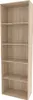 A tall, empty bookshelf with five shelves. Voir les images du produit