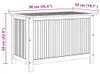 vidaXL Záhradný box 90x50x58 cm z masívneho dreva akácie Náhľad obrázku produktu 11