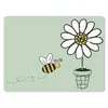 MuchoWow® Mauspad Mousepad Illustration einer Biene, die Produktbild-Vorschau 1