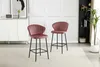 Valora GATTA Hocker Pink x2 | Zwei dunkelrosa Hocker für Produktbild-Vorschau 8