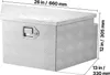 VEVOR Box na ťažné zariadenie Truckbox 1660 x 330 x 305 mm Náhľad obrázku produktu 8