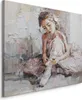 Muralo CANVAS Plátno Obrázky Balerína Baletní malířství Náhled obrázku produktu 1
