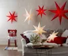 A cozy living room decorated with festive star lanterns. Podgląd zdjęcia produktu