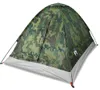 vidaXL Tente de camping dôme 2 personnes motif camouflage Voir les images du produit 1