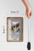 Blechschild Spruch 12x18cm Yorkshire Hund Schild Produktbild-Vorschau 5