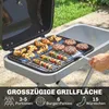 Outsunny Tragbarer Gasgrill 1-Brenner 5kW Grillwagen mit Produktbild-Vorschau 5