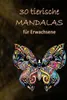 30 tierische Mandalas: Malbuch für Erwachsene mit Produktbild-Vorschau 1
