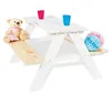Pinolino Kindersitzgarnitur 'Nicki für 4', weiß Vollmassiv: Produktbild-Vorschau 1