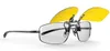 GKA Überbrille Aufsatz Clip on Nachtfahrbrille Gelbbrille Produktbild-Vorschau 4