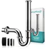 Extra langer Waschbecken-Siphon – Engelbach, 1 1/4 Zoll mit Produktbild-Vorschau 1