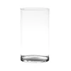 Blumenvase Neville - klar transparent - Glas - 16 x 30 cm - Produktbild-Vorschau 1