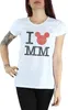 Disney - "I Love" T-Shirt für Damen BI30986 (XL) (Weiß) Produktbild-Vorschau 3