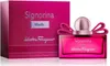 A product shot of a perfume bottle and its box. Anteprima dell’immagine prodotto