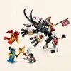 LEGO NINJAGO Zilvar auf seinem Drachentier Grimtak - Ninja Produktbild-Vorschau 3