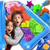 Kinetischer Sand 3 kg, Kinderset, Pool, Förmchen, Produktbild-Vorschau 1