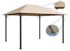 Metall Garten Pavillon Nizza 3x4m Partyzelt Sand Produktbild-Vorschau 4