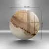 Untersetzer für Grabkerze Motiv Grabstein Gummifüße - 40 cm Produktbild-Vorschau 4
