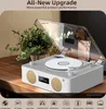 Retro CD přehrávač, bezdrátový BT reproduktor, FM rádio, Náhled obrázku produktu 6