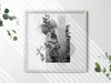 Ramka na zdjęcia 52 x 52 cm Biała ramka na zdjęcia Podgląd zdjęcia produktu 2