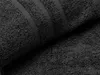 Handtuch Comfort 50 x 100 cm schwarz, 100% Baumwolle Produktbild-Vorschau 3