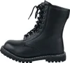 A black leather boot is shown against a white background. Anteprima dell’immagine prodotto