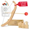 Arco e frecce Eli® per bambini con 6 frecce in feltro - 3 Anteprima dell’immagine prodotto 1