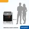 Exquisit Induktions-Standherd EHI 60-3.1 Inox | Produktbild-Vorschau 6
