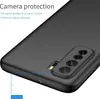 A close-up view of the back of a black phone case, highlighting camera protection. Podgląd zdjęcia produktu