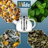 Vilde | Czajniczek z wkładem sitkowym - Wykonany ze szkła - Podgląd zdjęcia produktu 5