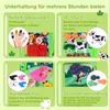 Montessori-Spielzeug, Baby-Aktivitätsbrett, Bilderbuch mit Produktbild-Vorschau 7