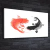 Coloray Canvas 140x70  Wandbild Leinwand Bilder Kunst Rote Produktbild-Vorschau 2