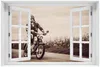 Wallario Premium Glasbild mit Fensterrahmen, freischwebende Produktbild-Vorschau 1