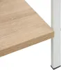 vidaXL Bücherregal 4 Regalböden Eiche 60×27,6×124,5 cm Produktbild-Vorschau 5