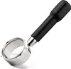58mm 2 Ears Stainless Steel Bottomless Naked Portafilter Voir les images du produit 2
