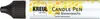 KREUL Stylo pour bougies Hobby Line "PicTixx" blanc 29 ml Voir les images du produit 1