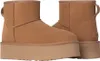 UGG Boots Mini Platform Chestnut Braun Damen Stiefel Produktbild-Vorschau 25