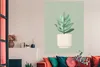 MuchoWow® Poster Zimmerpflanze - Sukkulente - Blumentopf - Produktbild-Vorschau 3