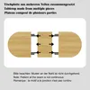 Flieks Ausziehbarer Esstisch 120-160cm, ovaler Holztisch Produktbild-Vorschau 11