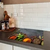 KitchenYeah© Herdabdeckplatte Kräuter - Beton - Gewürze , Produktbild-Vorschau 5
