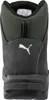 The back view of a black and gray Puma safety boot. Produktbild-Vorschau