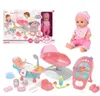 Funktionspuppe mit 3-in-1 Puppen-Pflegeset, Badewanne, Produktbild-Vorschau 12